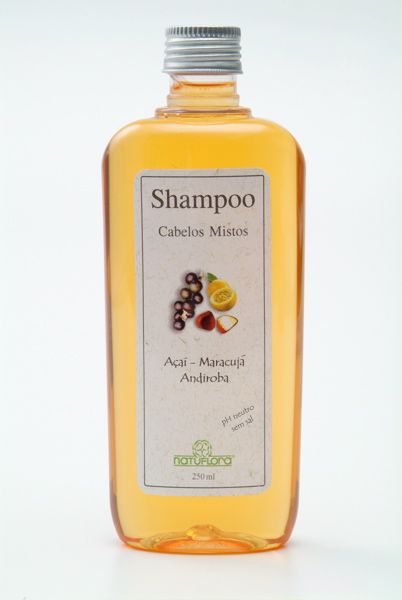 Shampoo (Cabelos Mistos) Açaí, Maracujá e Andidora Sem Sal