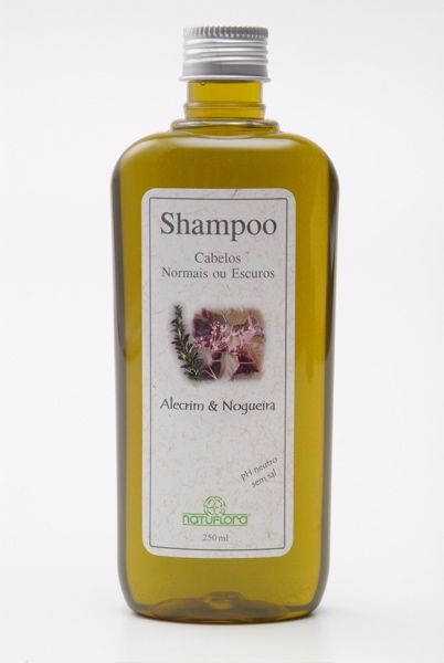 Shampoo (Cabelos Normais ou Escuros) Alecrim e Nogueira
