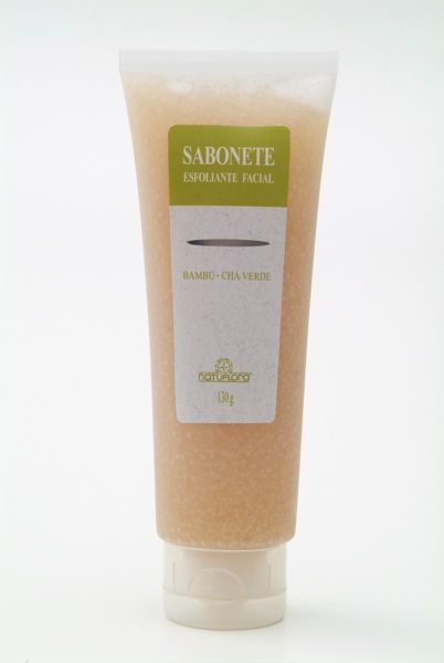 Sabonete Esfoliante Facial Bambú e Chá Verde 130gr