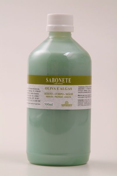 Sabonete Cremoso Oliva/Algas Refil 500ml