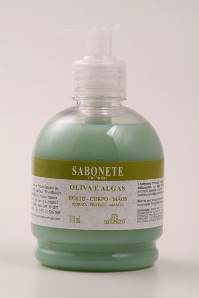 Sabonete Cremoso Oliva/Algas c/ aplicador 310ml