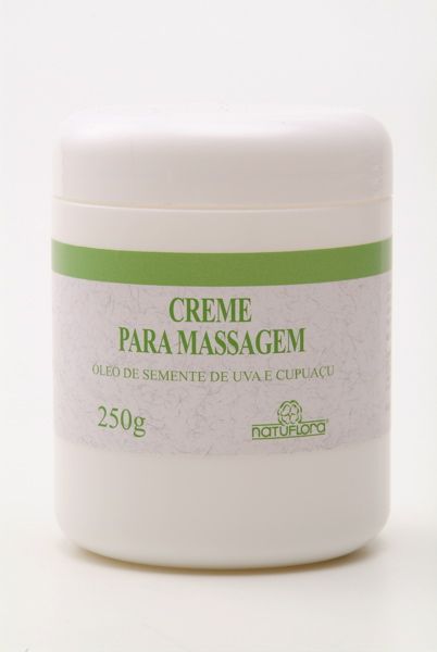Creme para (Massagem)- Óleo de Semente de Uva e Cupuaçu 250g