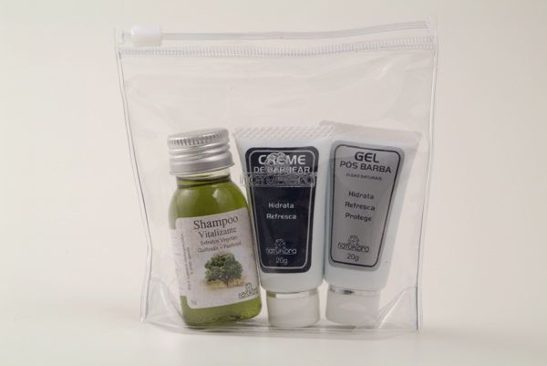 Mini Especial Nécessaire(Gel pós 20g/Creme Barbear 20g/Shamp